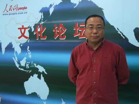 影片《張思德》《雲水謠》的導演尹力做客文化論壇