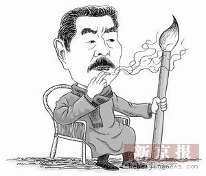 濮存昕:  出演鲁迅对我来说是一个崭新的课题,我以前没有出演过这类