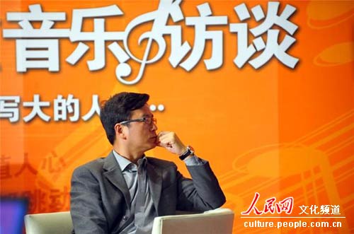 白岩松回顾古典音乐对自己的影响 (国家大剧院 供图)