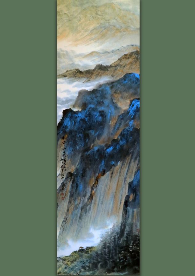 陳甲書畫作品賞析